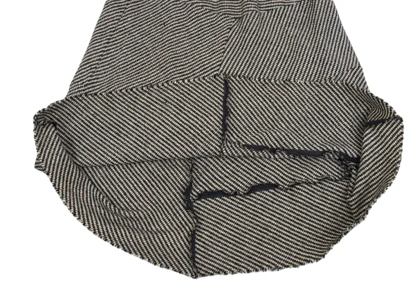 tricot COMME des GARCONS Wool Houndstooth Switching Flare Skirt K-161910_009