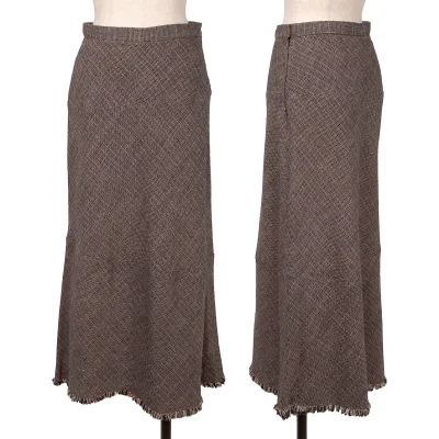 tricot COMME des GARCONS Color Nep Hem Cut Off  Skirt