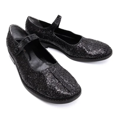 tricot COMME des GARCONS Glitter Mary Jane Shoes