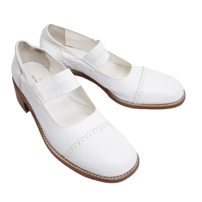 tricot COMME des GARCONS Strap Leather Shoes