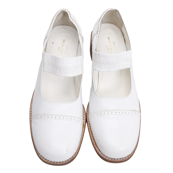 tricot COMME des GARCONS Strap Leather Shoes K-161916_002