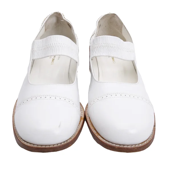 tricot COMME des GARCONS Strap Leather Shoes K-161916_004