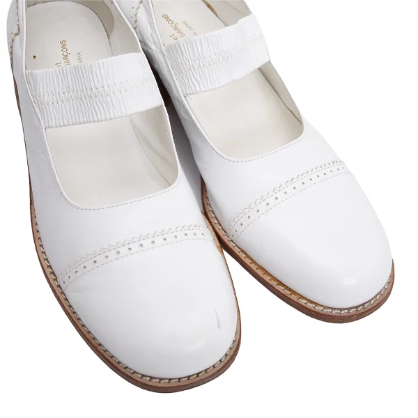 tricot COMME des GARCONS Strap Leather Shoes K-161916_006