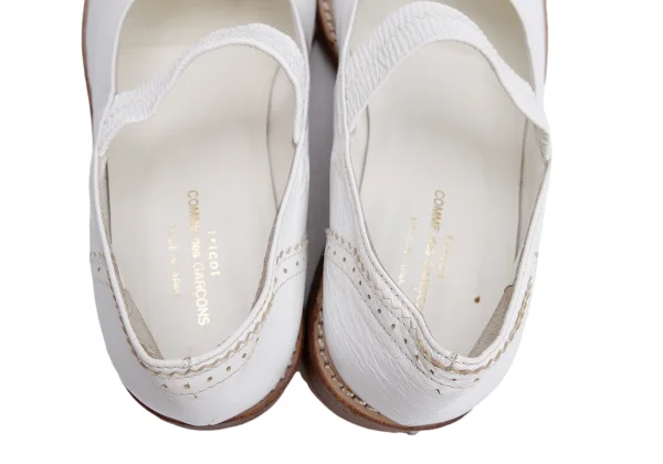 tricot COMME des GARCONS Strap Leather Shoes K-161916_009