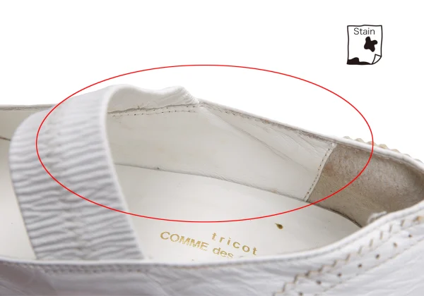 tricot COMME des GARCONS Strap Leather Shoes K-161916_013
