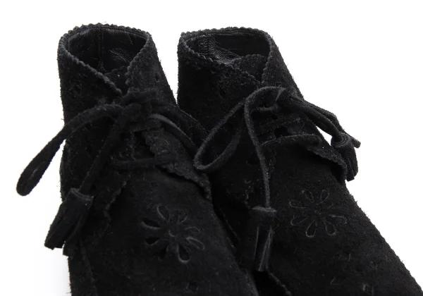 tricot COMME des GARCONS Crepe Sole Suede Moccasins K-161917_005