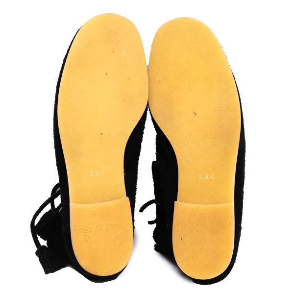 tricot COMME des GARCONS Crepe Sole Suede Moccasins K-161917_011