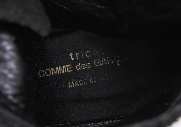 tricot COMME des GARCONS Crepe Sole Suede Moccasins K-161917_014
