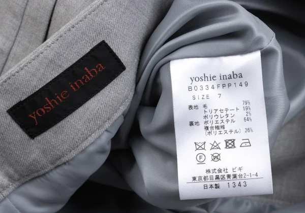yoshie inaba Wool Blend Tapered Pants K-161918_012