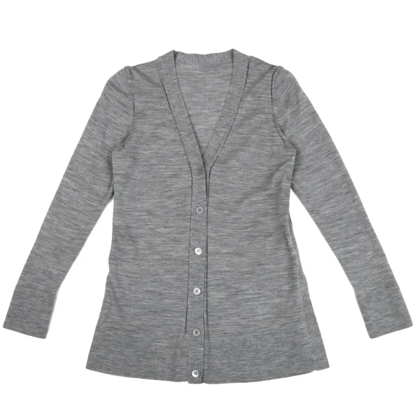 yoshie inaba Wool Side Slit Cardigan K-161919_002