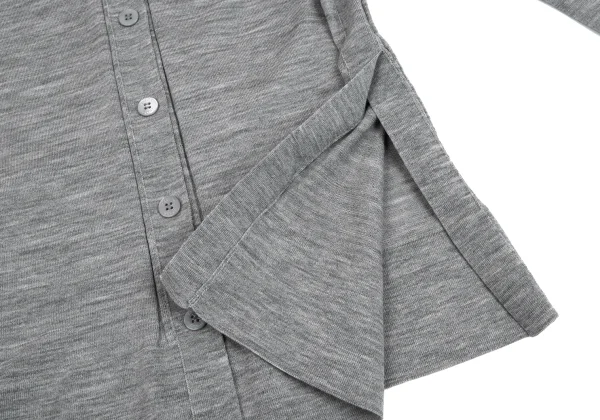 yoshie inaba Wool Side Slit Cardigan K-161919_008