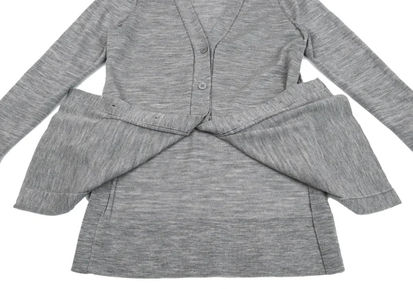 yoshie inaba Wool Side Slit Cardigan K-161919_009