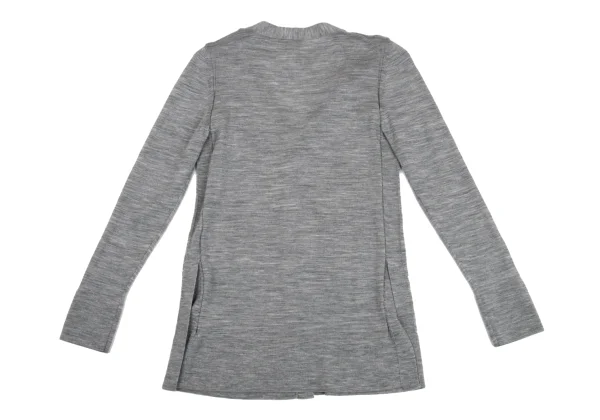 yoshie inaba Wool Side Slit Cardigan K-161919_010