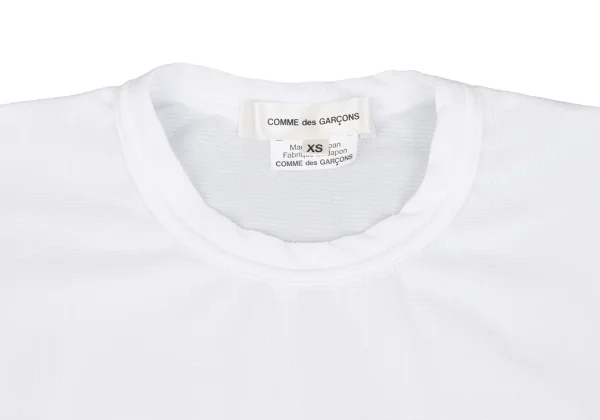 COMME des GARCONS Hem Frill Mesh T Shirt K-161924_004