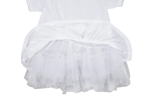 COMME des GARCONS Hem Frill Mesh T Shirt K-161924_007