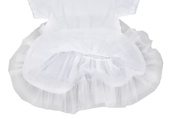 COMME des GARCONS Hem Frill Mesh T Shirt K-161924_008