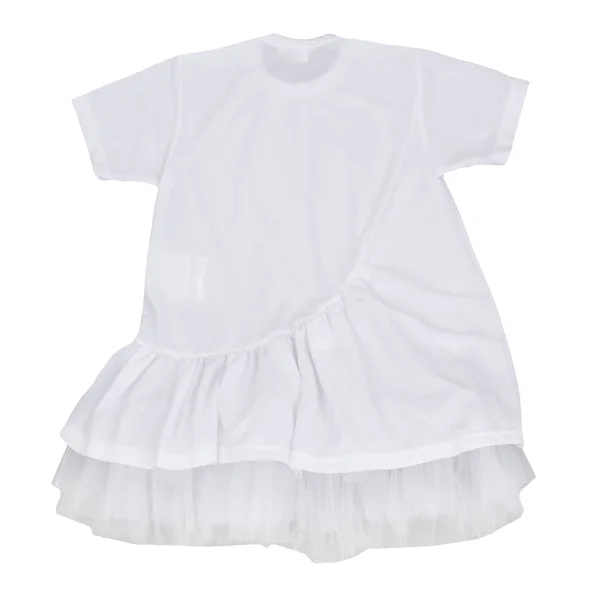 COMME des GARCONS Hem Frill Mesh T Shirt K-161924_009