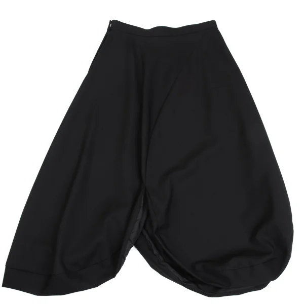 noir kei ninomiya Round Hem Wool Skirt K-161930_007