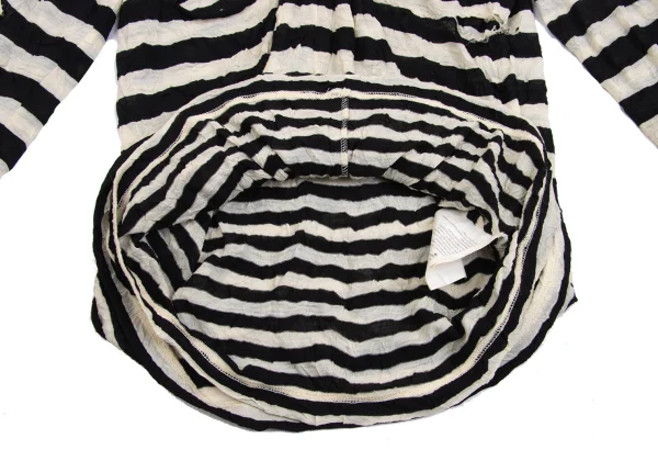 JUNYA WATANABE MAN PINK COMME des GARCONS Stripe Layered Knit Top K-161931_014