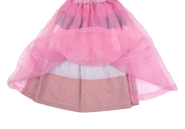 tricot COMME des GARCONS Switching Gingham Seersucker Skirt K-161933_007