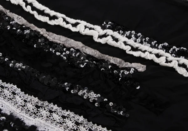 tricot COMME des GARCONS Span Embroidery Sheer Sleeveless Top K-161934_010