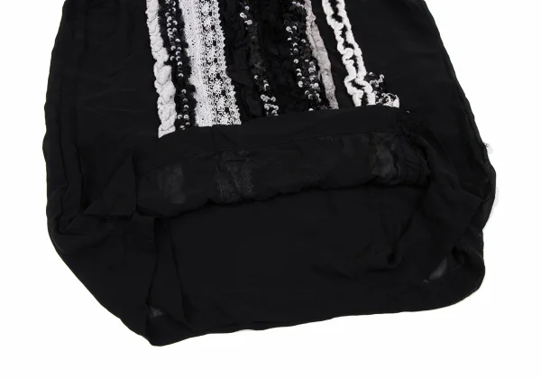 tricot COMME des GARCONS Span Embroidery Sheer Sleeveless Top K-161934_013