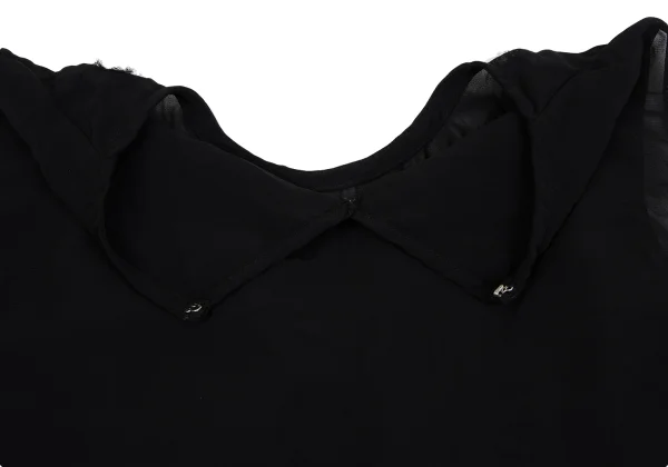 tricot COMME des GARCONS Span Embroidery Sheer Sleeveless Top K-161934_016