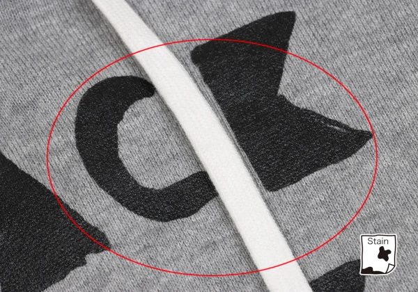 BLACK COMME des GARCONS Front Logo Hoodie K-161936_005