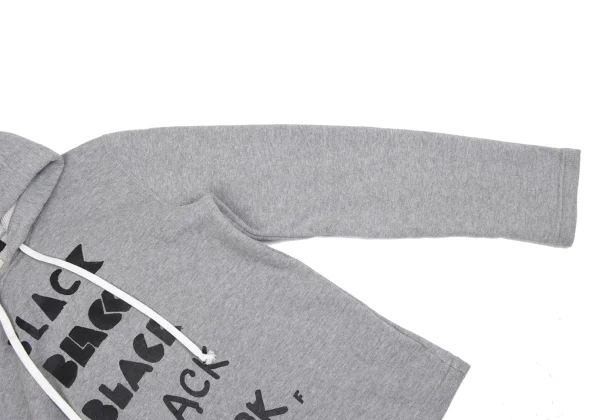 BLACK COMME des GARCONS Front Logo Hoodie K-161936_009