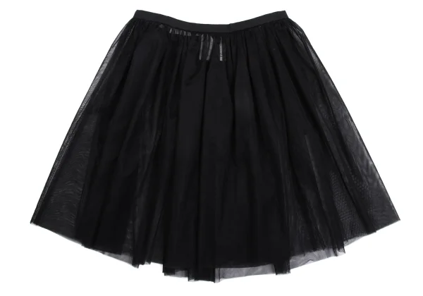 BLACK COMME des GARCONS Mesh Wrap Skirt K-161937_009