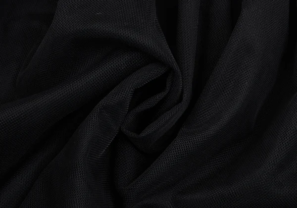 BLACK COMME des GARCONS Mesh Wrap Skirt K-161937_011