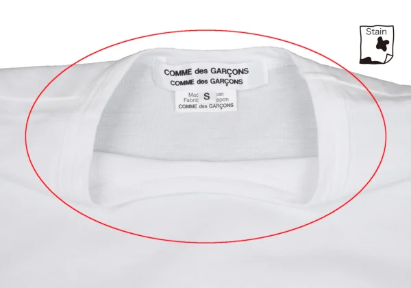 COMME des GARCONS Ruffled Hem Design short Sleeves T-shirt K-161938_005