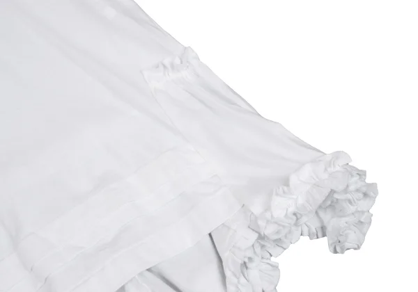 COMME des GARCONS Ruffled Hem Design short Sleeves T-shirt K-161938_008