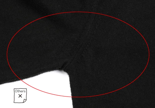 COMME des GARCONS Cashmere Blend Cotton Crew Neck Cardigan K-161939_005