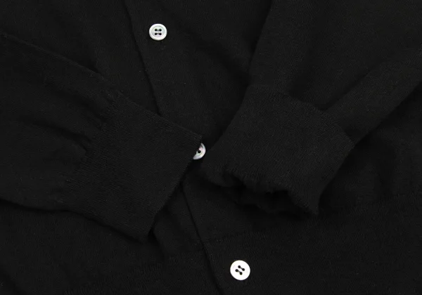 COMME des GARCONS Cashmere Blend Cotton Crew Neck Cardigan K-161939_012