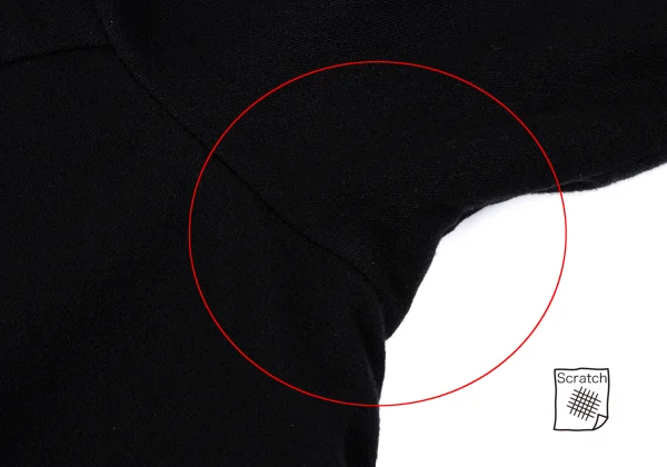 COMME des GARCONS Wool Blend Faux Round Collar Coat K-161940_004