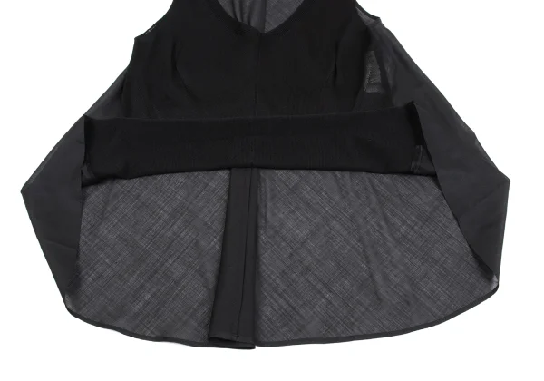 JUNYA WATANABE COMME des GARCONS Switching Design Drape Tank Top K-161941_007