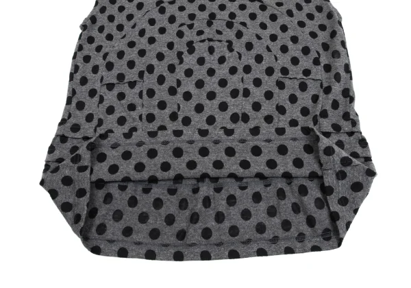 JUNYA WATANABE Back Hole Tiered Design Dot Sleeveless Top K-161942_010