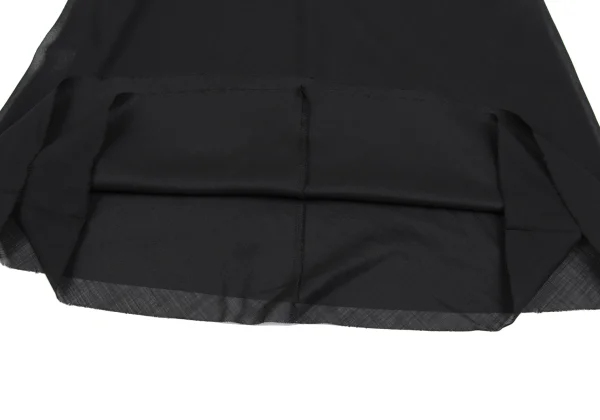 JUNYA WATANABE Wool Blend Cut-off Layered Sleeveless Blouse K-161943_009