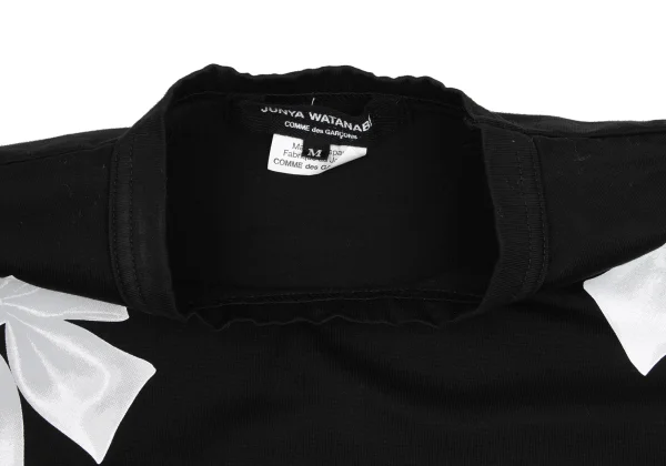 JUNYA WATANABE COMME des GARCONS Ribbon Print T-shirt K-161944_005