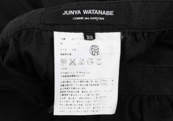 JUNYA WATANABE COMME des GARCONS Linen Dropped Crotch Pants K-161945_014