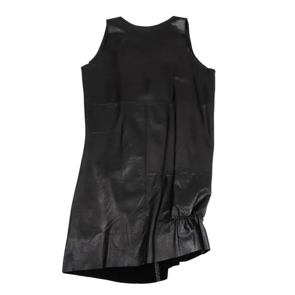 JUNYA WATANABE COMME des GARCON Cow Leather Shearing Sleeveless Tunic K-161947_012