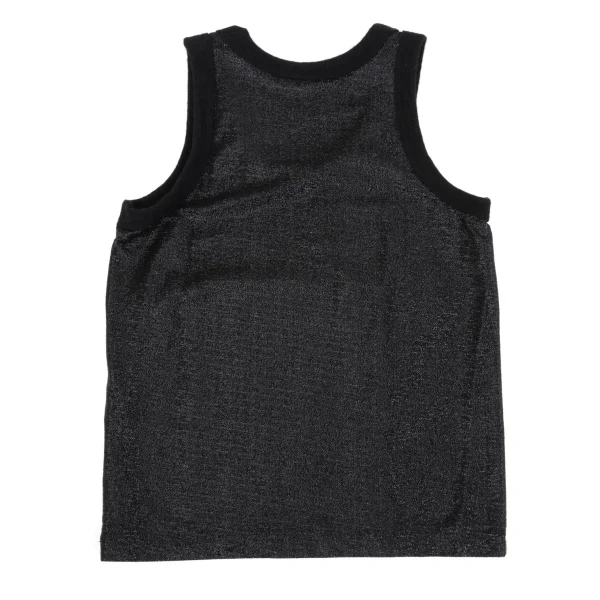 JUNYA WATANABE COMME des GARCONS Lame Rib Switching Tank Top K-161948_007