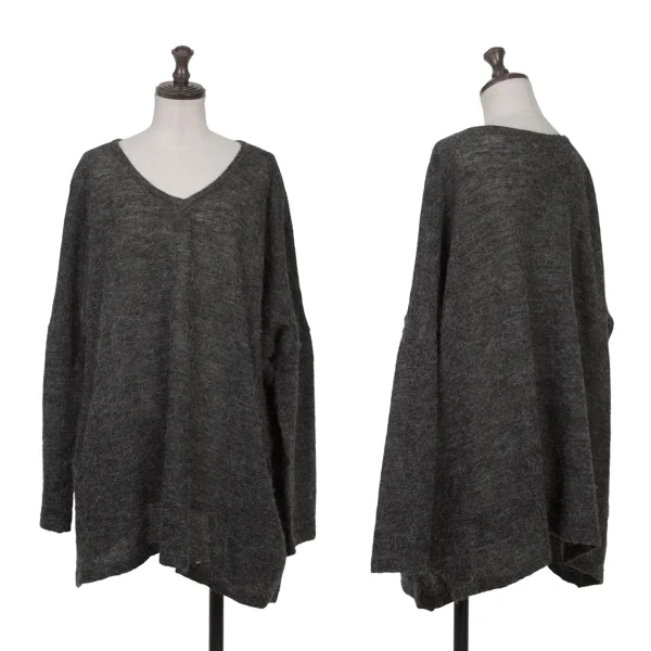 JUNYA WATANABE COMME des GARCONS Loose Silhouette Knit Sweater Grey M K-161949_001
