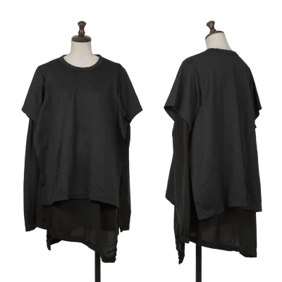 COMME des GARCONS Layered Cutting T-shirt