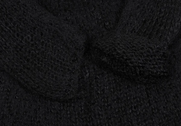 COMME des GARCONS Nylon Mesh 3/4 Sleeve Knit Top K-161953_005