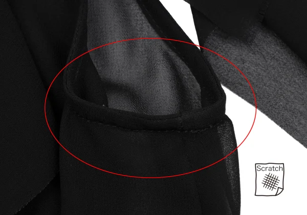 COMME des GARCONS Poly Cutting Patch Design Sleeveless Top K-161956_005