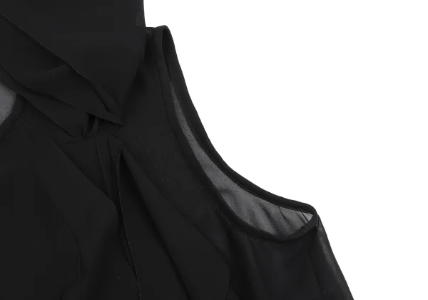 COMME des GARCONS Poly Cutting Patch Design Sleeveless Top K-161956_008