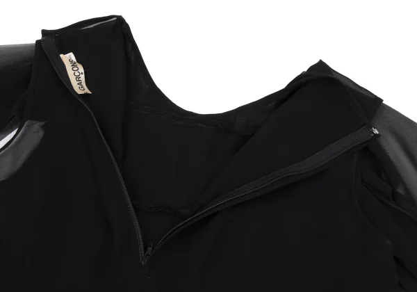 COMME des GARCONS Poly Cutting Patch Design Sleeveless Top K-161956_014