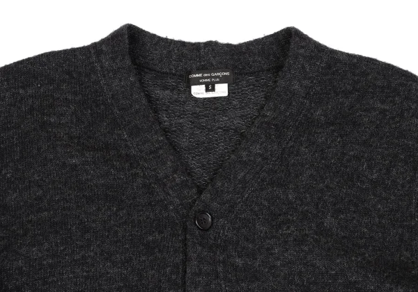 COMME des GARCONS HOMME PLUS Acrylic Blended Knit Cardigans K-161960_002